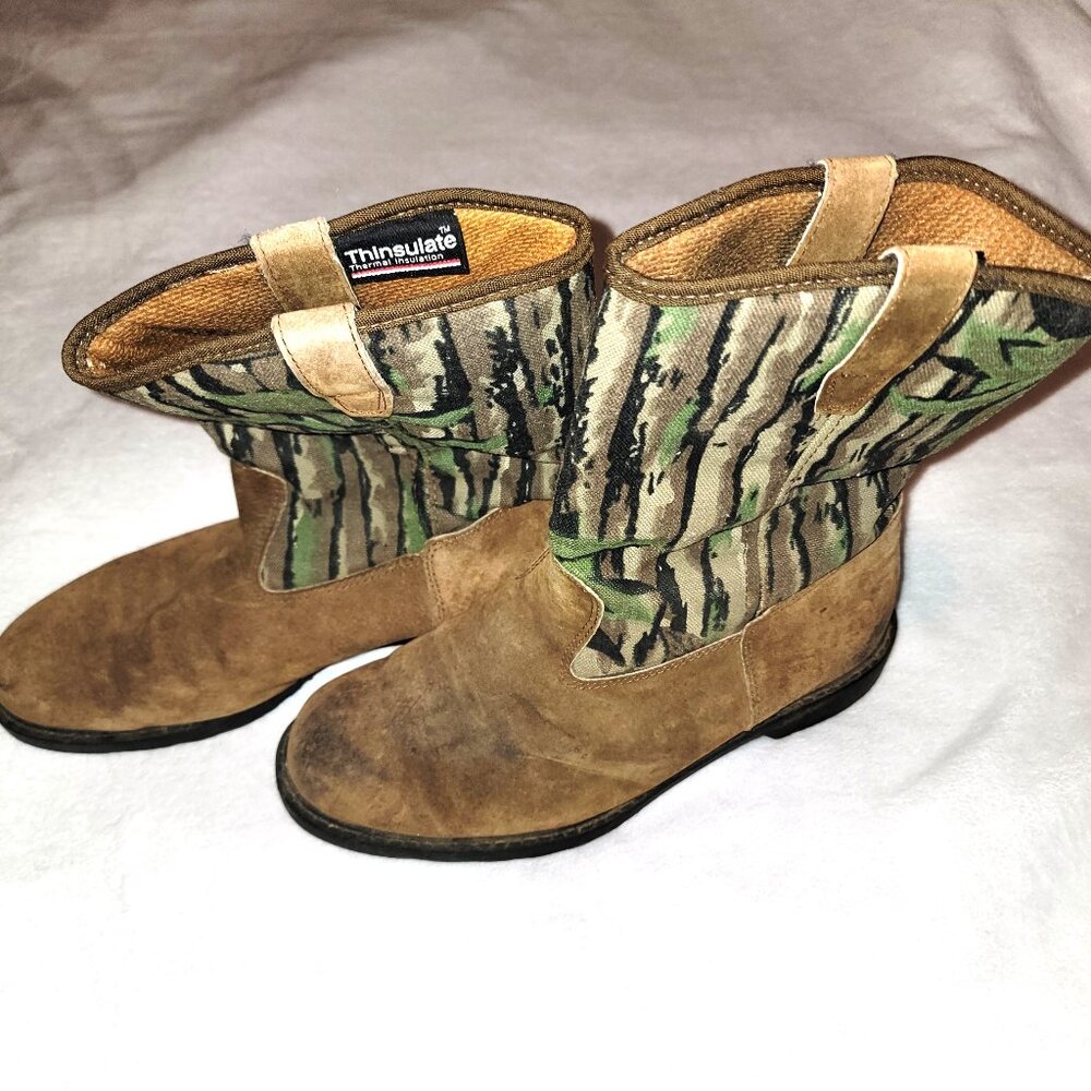 Coleman Thinsulate Insulated Slip-on Camo Boots